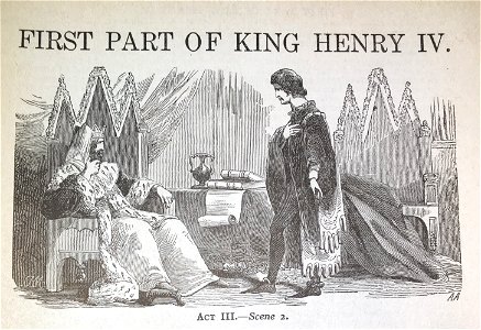 King Henry IV Part I Lithograph
