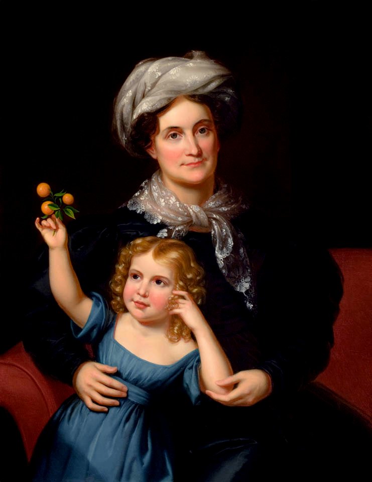 Mrs. William Nicholls and Roberta by Charles Bird King