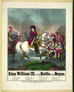 King William III at the battle of the Boyne LCCN2006677696