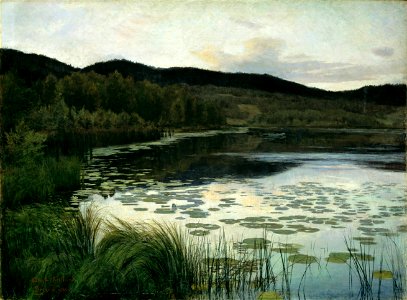 Kitty Kielland - Summer Night - Google Art Project