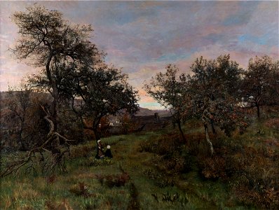 Kitty Kielland - Frugthave - Rochefort en Terre - Stavanger kunstmuseum - SKMS.2014.0052