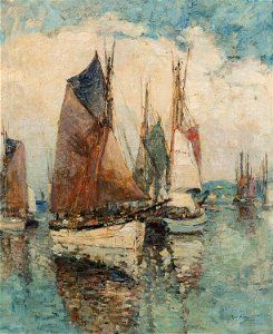 Concarneau, France by Paul Bernard King