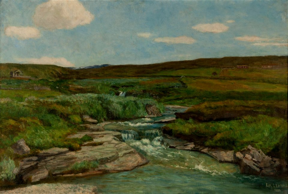 Kitty Kielland - Høyfjell - Stavanger kunstmuseum - SG.1285