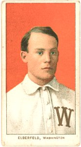 Kid Elberfeld, Washington Nationals, baseball card portrait LCCN2008676850