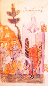 Kievskaya psaltir vhod v ierusalim