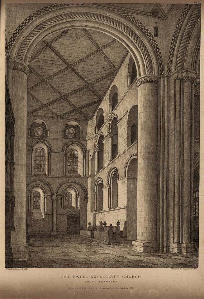 Killpack Southwell Minster 1839 Plate 20