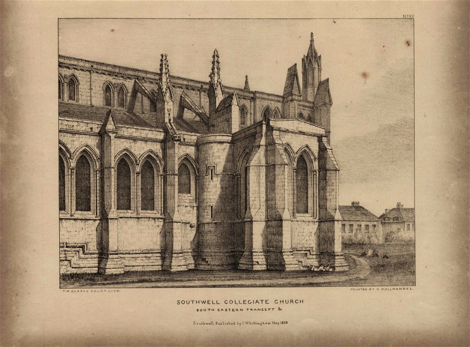 Killpack Southwell Minster 1839 Plate 15