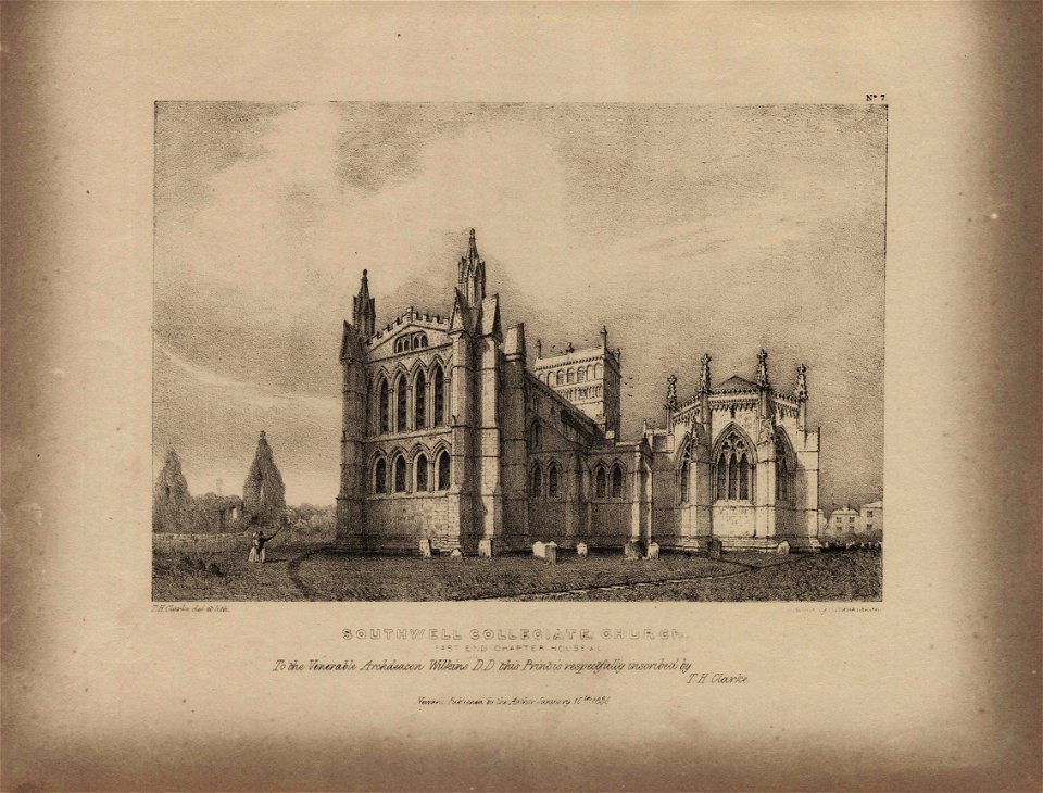 Killpack Southwell Minster 1839 Plate 07