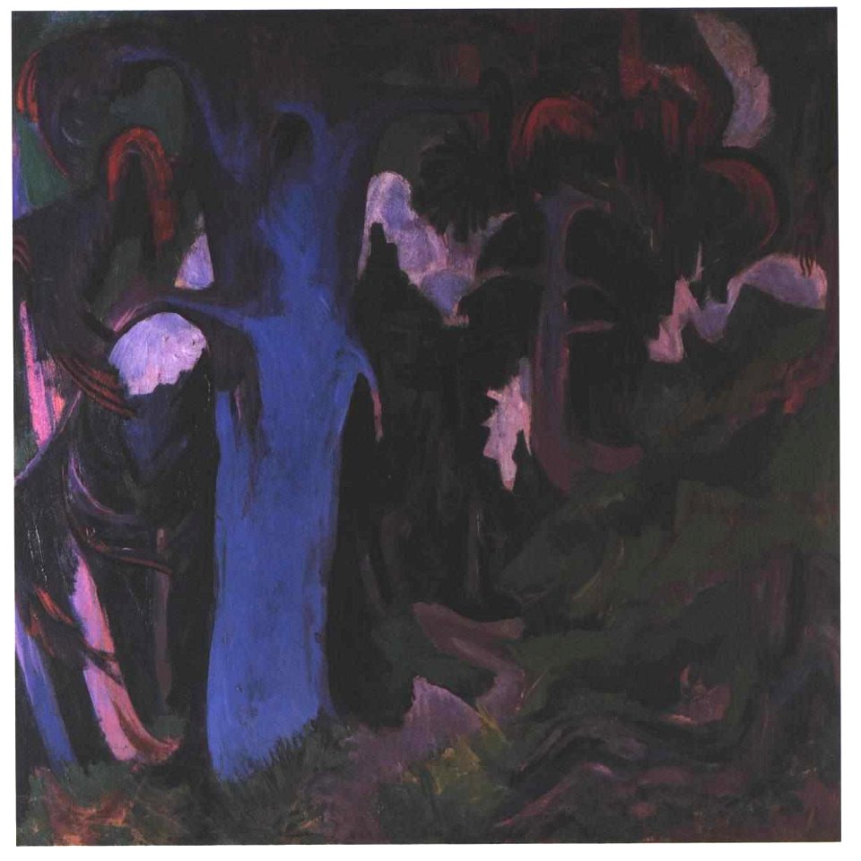 Kirchner - Der blaue Baum