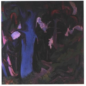 Kirchner - Der blaue Baum