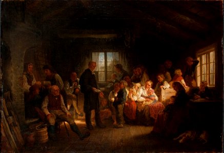 Kilian Zoll - Husförhöret - NM 7098 - Nationalmuseum