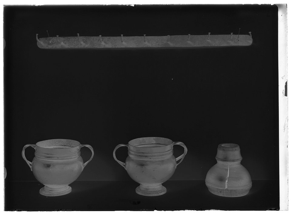 Kikarobjektiv, urnor - Livrustkammaren - 26526-negative