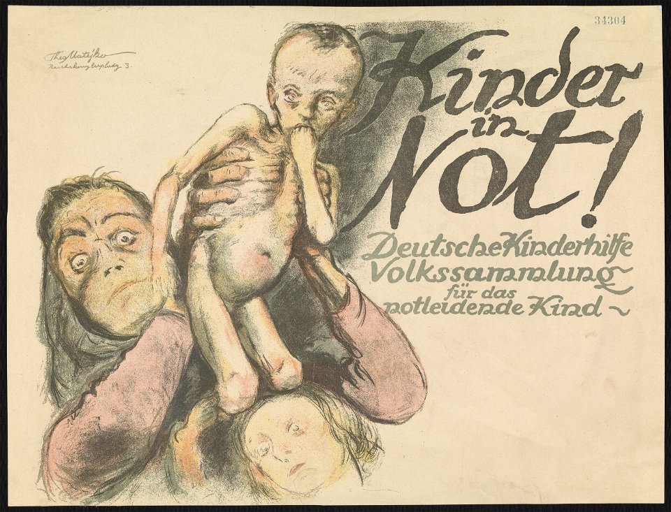 Kinder in Not (children in Need) Art.IWMPST11314
