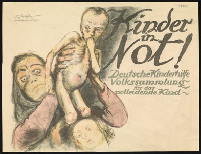Kinder in Not (children in Need) Art.IWMPST11314