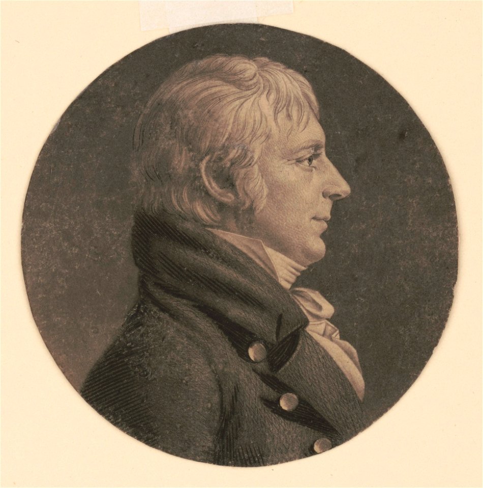 Kiliaen Kiliaen Van Rensselaer, head-and-shoulders portrait, facing left LCCN98503262
