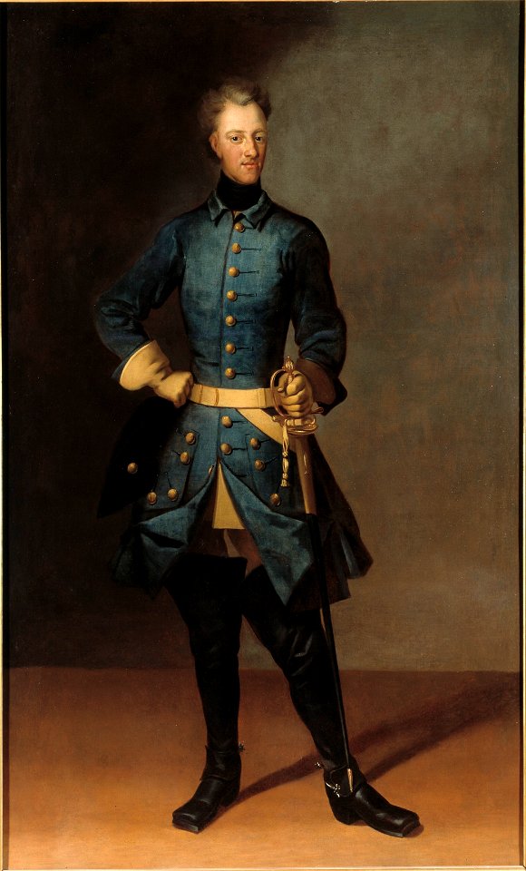 King Karl XII of Sweden (David von Krafft) - Nationalmuseum - 20352