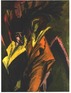 Kirchner - Zwei Frauen auf der Straße