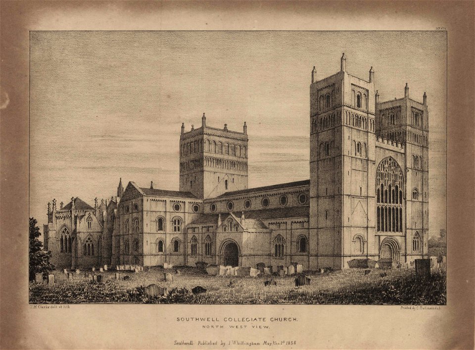 Killpack Southwell Minster 1839 Plate 14