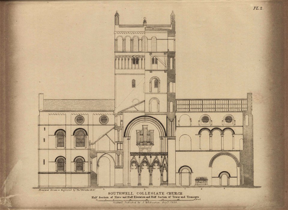 Killpack Southwell Minster 1839 Plate 02