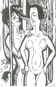 Kirchner - Nacktes Paar