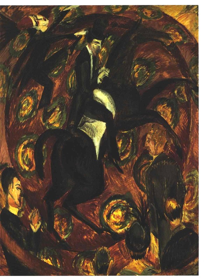 Kirchner - Zirkusreiter 002