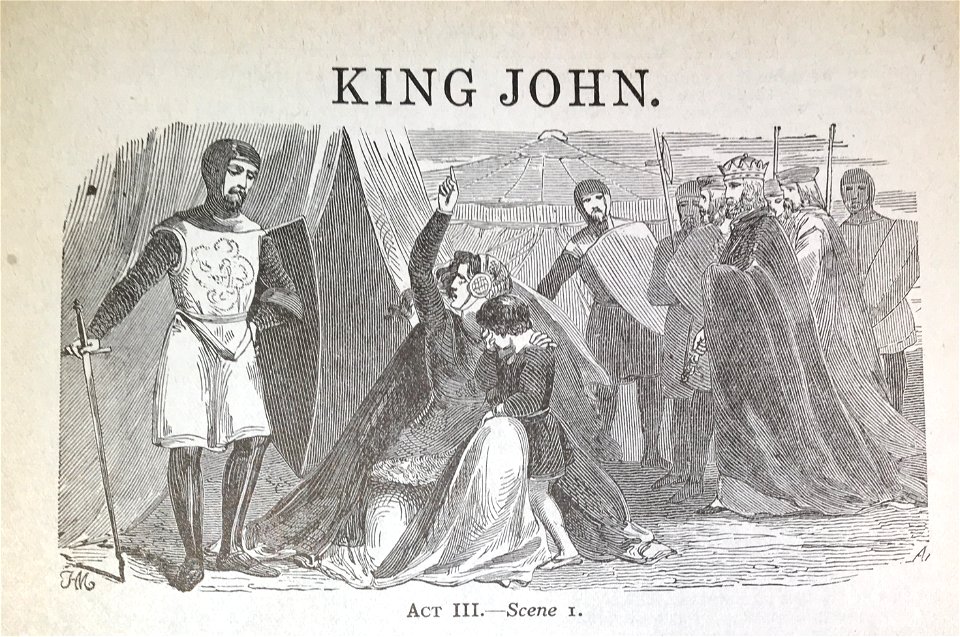 King John Lithograph