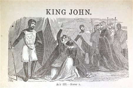 King John Lithograph