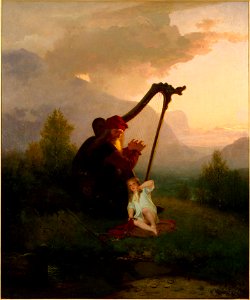King Heimer and Aslög (August Malmström) - Nationalmuseum - 19956