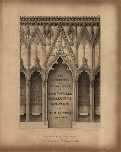 Killpack Southwell Minster 1839 Plate 06