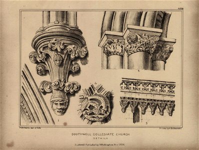 Killpack Southwell Minster 1839 Plate 22