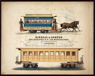 Kimball & Gorton Philadelphia R.R. Car Manufactory, 21st & Hamilton Streets Philadelphia - F. Moras fe. LCCN2011645608