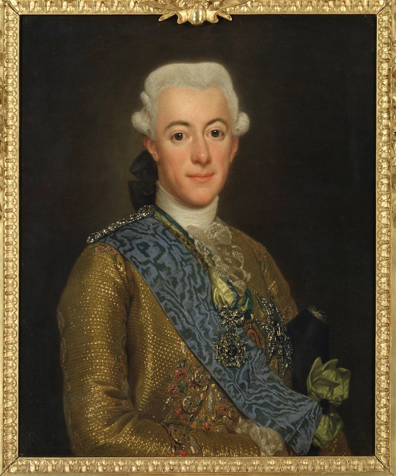 King Gustav III of Sweden (Alexander Roslin) - Nationalmuseum - 18015