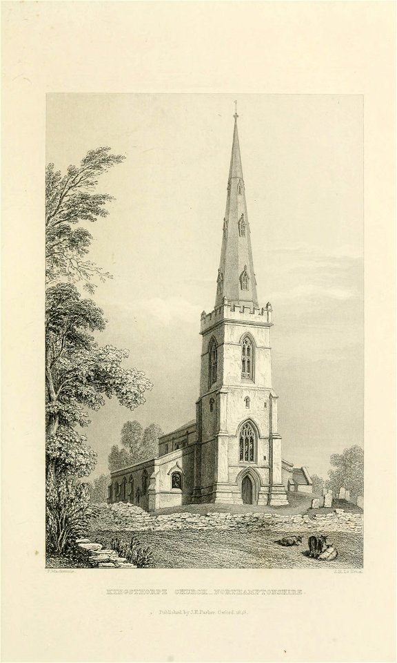 Kingsthorpe Steeple stylesofarchitec00rick 0329