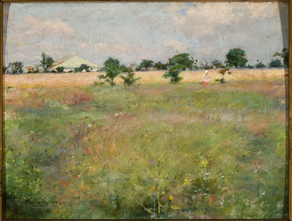 Kiriak Kostandi - Landscape - M.Ob.517 - National Museum in Warsaw