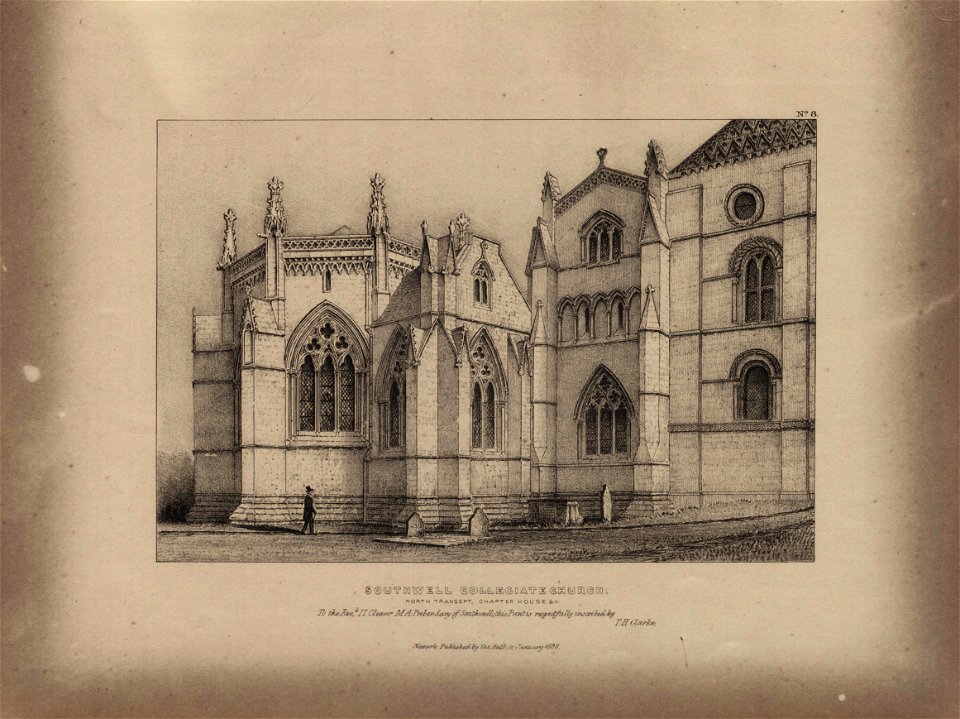 Killpack Southwell Minster 1839 Plate 08 - Free Stock Illustrations ...