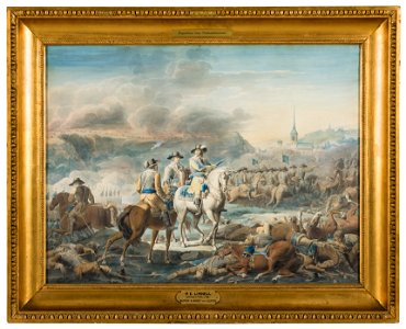 King Gustav II Adolf of Sweden at Wittstock (Emanuel Limnell) - Nationalmuseum - 25591