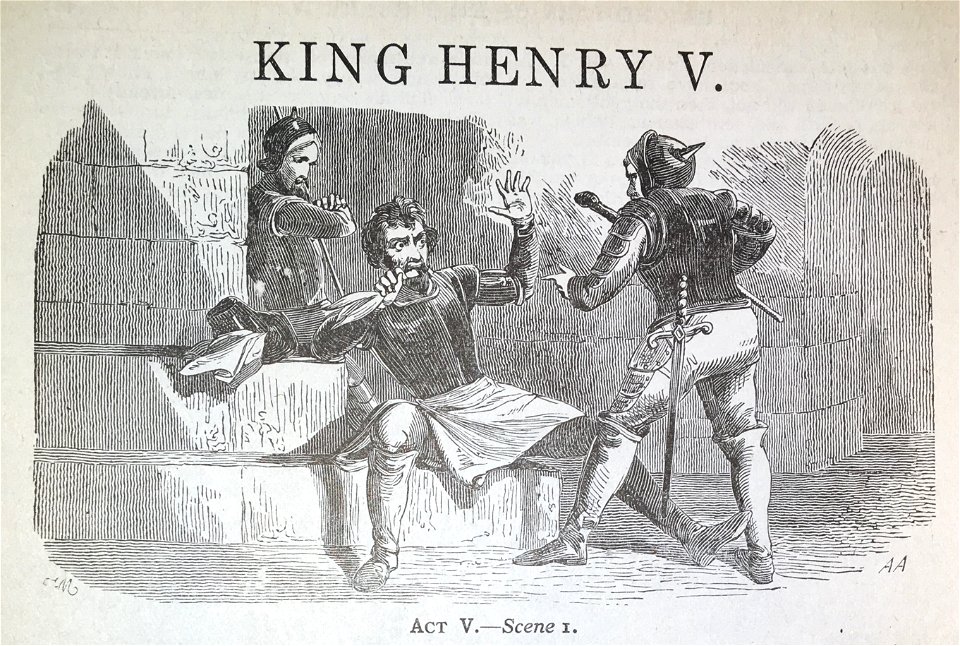 King Henry V Lithograph
