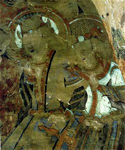 King Suvarnapusa and his Queen in Cave 69 (dated 600-647 CE per Chinese sources)