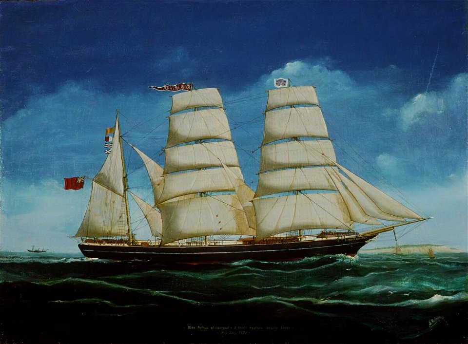 King Arthur' schooner, Liverpool
