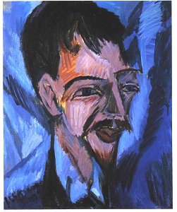 Kirchner - Bildnis Dr Alfred Döblin