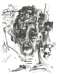 Kirchner - Selbstbildnis unter Morphium