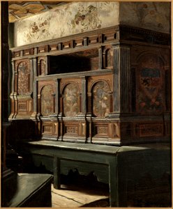 King Karl IX's Bedchamber at Gripsholm (Emma Sparre) - Nationalmuseum - 21731