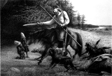 King Svafrlame Secures the Sword Tyrfing