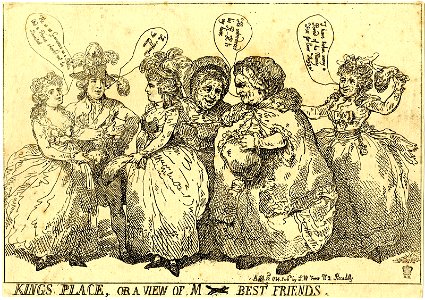Kings place, or a view of M (Fox) best friends. (BM 1851,0901.207)