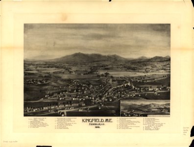 Kingfield, Me., Franklin Co., 1895. LOC 2002621454