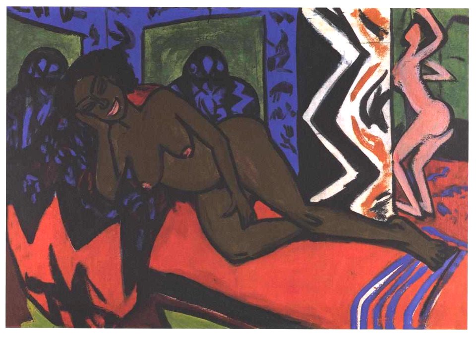 Kirchner - Schlafende Milly