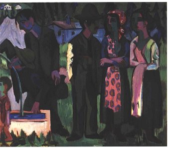 Kirchner - Almsonntag Detail - 001