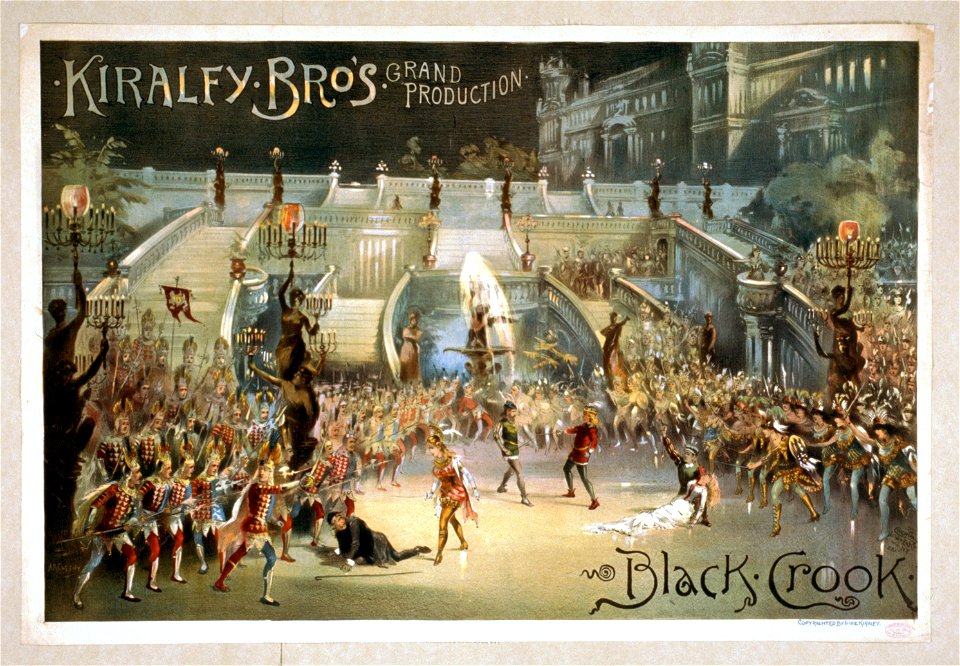 Kiralfy Bros grand production, Black crook LCCN2014636788