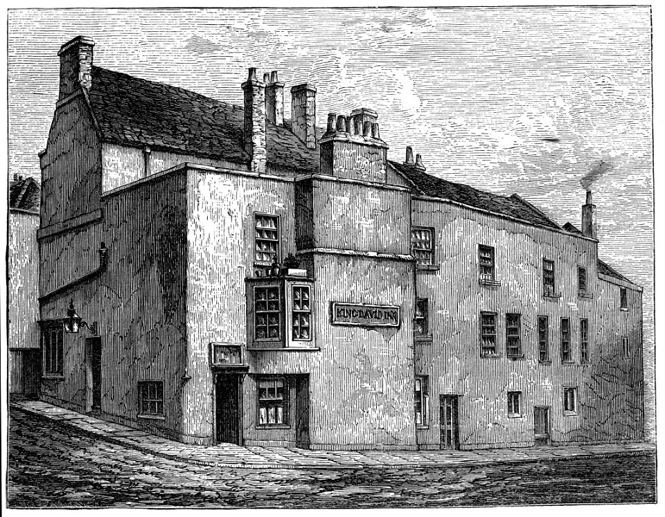 King David Inn on the site of the Priory of St Mary Magdalen, Bristol