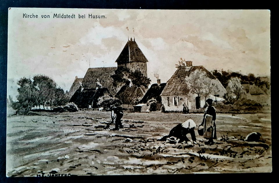 Kirche von Mildstedt bei Husum